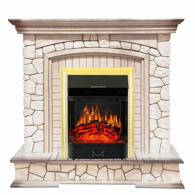 Каминокомплект Royal Flame Preston с очагом Majestic FX Brass