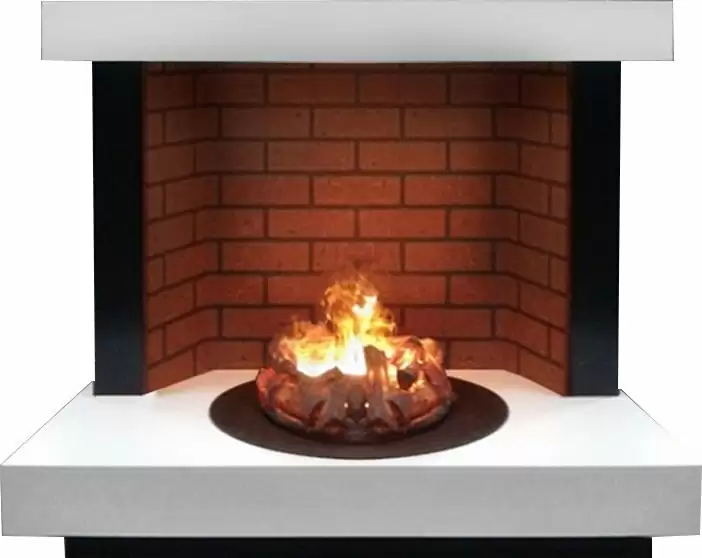 Каминокомплект Glenrich Дакота Carmen 3D
