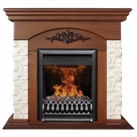 Каминокомплект RealFlame Neapolis NT c очагом 3D Oregan