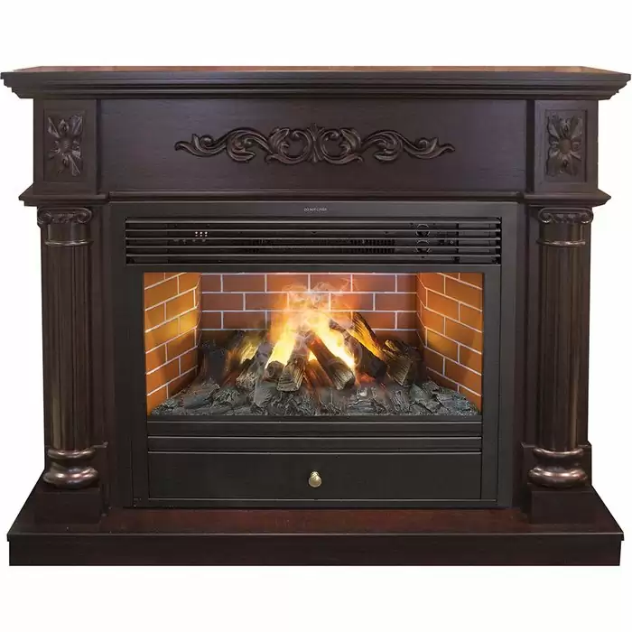 Каминокомплект RealFlame Silvia 26 AO с очагом 3D Novara