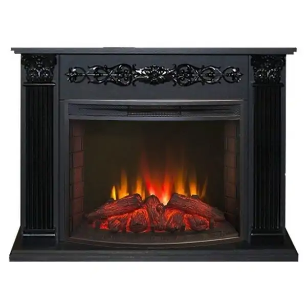 Каминокомплект RealFlame Milton 25,5/26 DN с очагом Evrika 25,5 LED