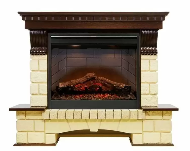 Каминокомплект Dimplex Pierre Luxe шампань с очагом Symphony 2608