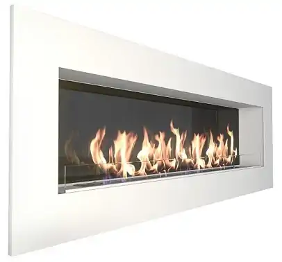 Биокамин Zefire Elliot 1800 белый со стемалитом