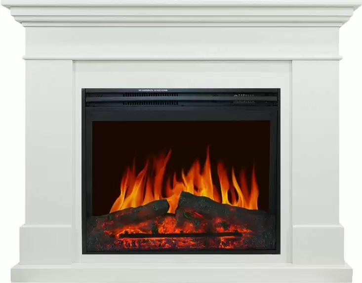 Каминокомплект Royal Flame California белый с очагом Jupiter FX New