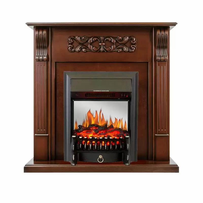 Каминокомплект Royal Flame Venice махагон коричневый антик с очагом Fobos FX M Black