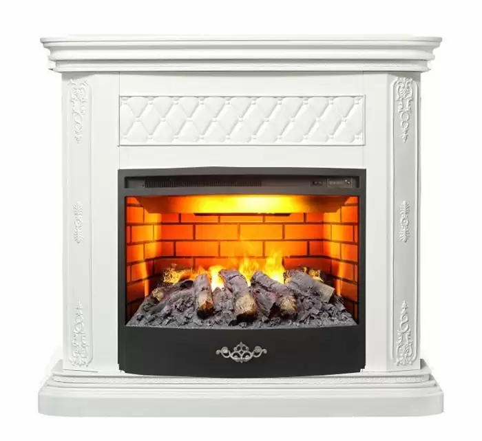 Каминокомплект RealFlame Bergamo 25.5 с очагом 3D Firestar 25.5
