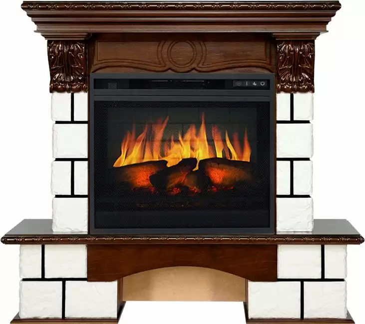 Каминокомплект Royal Flame Pierre Luxe c очагом Vision 23 EF LED 3D FX
