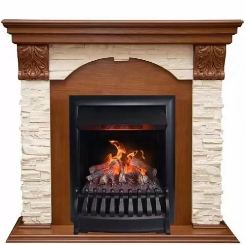 Каминокомплект RealFlame Dublin LUX STD/EUG AO с очагом 3D Oregan