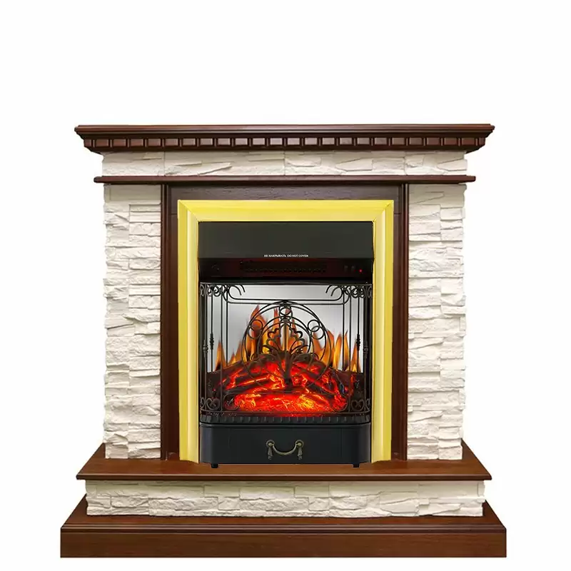 Каминокомплект Royal Flame Calgary с очагом Majestic FX M Brass