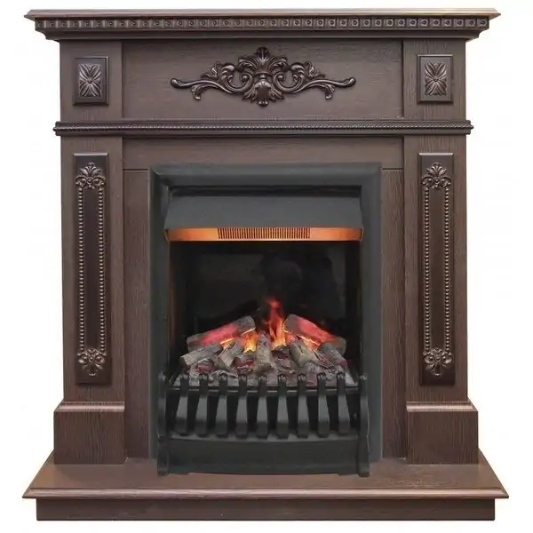 Каминокомплект RealFlame Lilian STD/EUG DN с очагом 3D Oregan