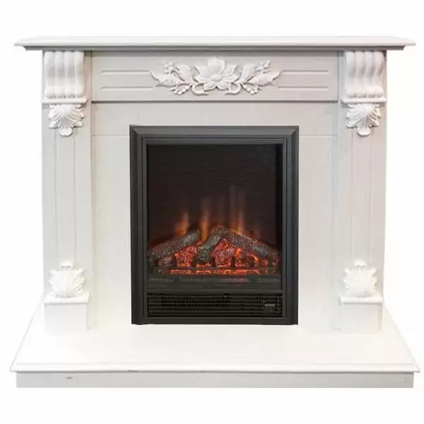 Каминокомплект RealFlame Ottawa STD/EUG WT с очагом Eugene