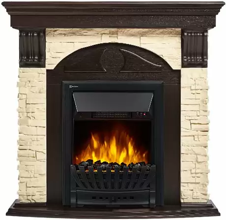 Каминокомплект Electrolux Torre Classic с очагом Classic EFP/P-1020LS