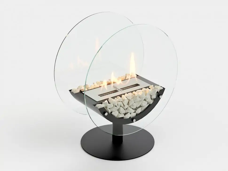Напольный биокамин Lux Fire Коллина