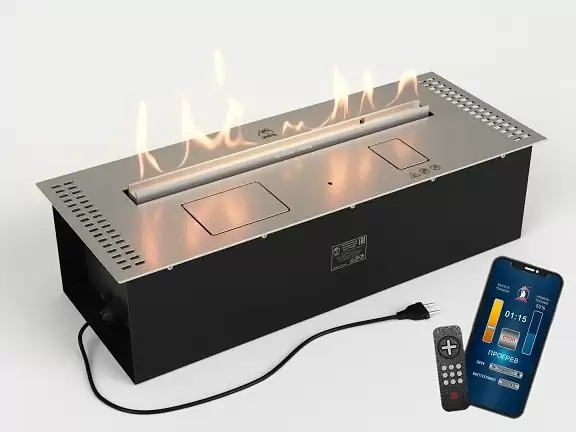Автоматический биокамин Good Fire 700 RC INOX АБК-700 RC INOX