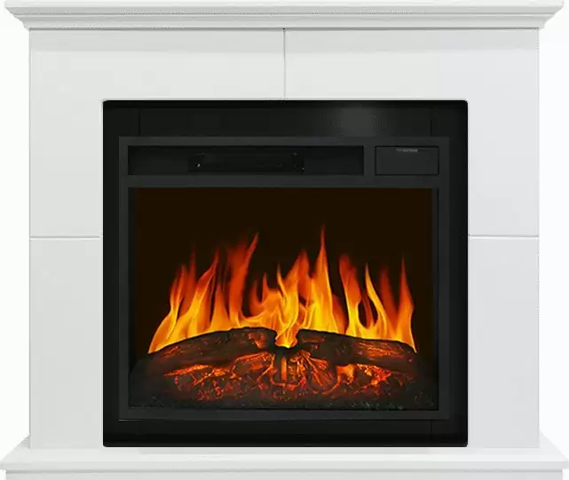 Каминокомплект Royal Flame Suite белый с очагом Vision 23 LED FX