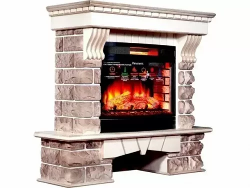 Каминокомплект Interflame Exter Kavkaz под очаг Panoramic 06 25 LED FX