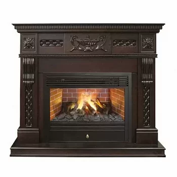 Каминокомплект RealFlame Corsica Lux 26 AO с очагом 3D Novara