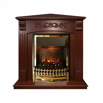 Каминокомплект Dimplex Sorrento угловой с очагом Atherton
