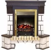 Каминокомплект RealFlame Stone new STD/EUG AO (DN) с очагом Fobos s Lux Black/Brass