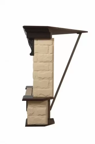 Каминокомплект угловой Electrolux Forte Classic U с очагом Classic EFP/P-1020LS