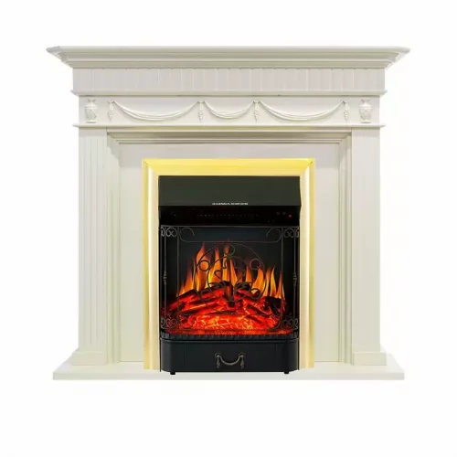 Каминокомплект Royal Flame Corfu c очагом Majestic FX Brass