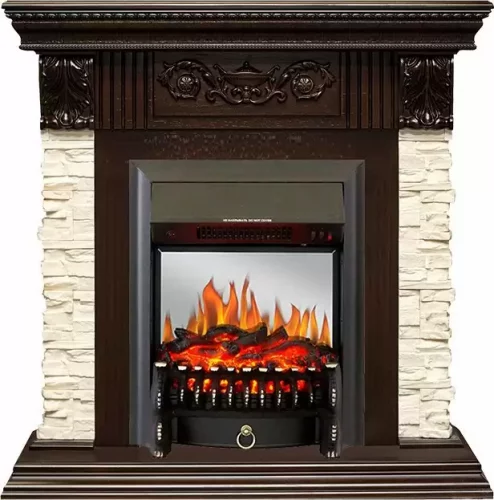 Каминокомплект Royal Flame Luxemburg с очагом Fobos FX M Black