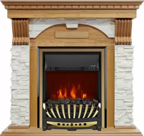 Каминокомплект Royal Flame Dublin с очагом Aspen Brass