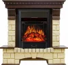 Каминокомплект Royal Flame Pierre Luxe шампань с очагом Majestic FX Black