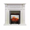 Каминокомплект Royal Flame Venice фактурный белый c очагом Fobos FX M Black
