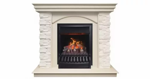 Каминокомплект RealFlame Elford STD/EUG/25'5/HL WT с очагом 3D Oregan