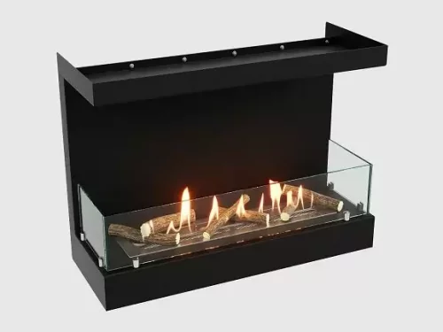 Встроенный биокамин Lux Fire Фронтальный 640 S ВБКФ-640S