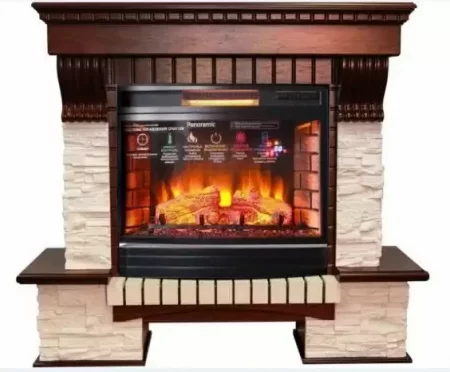 Каминокомплект Interflame Exter Slanec под очаг Panoramic 06 25 LED FX