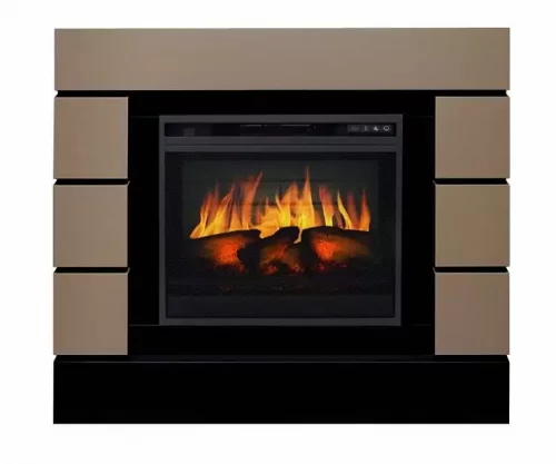 Каминокомплект Royal Flame Lindos Beige Grey с очагом Vision 23 EF LED 3D FX