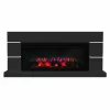Каминокомплект Interflame Норд черный с очагом FreeSpace 50 LED FX QZ