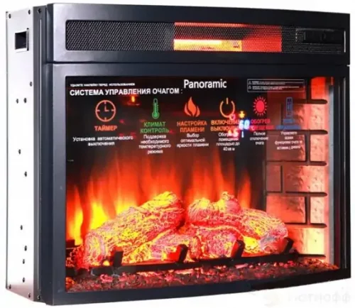 Каминокомплект Interflame Exter Alpina под очаг Panoramic 06 25 LED FX QZ