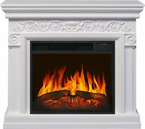 Каминокомплект Royal Flame Athena белый с очагом Vision 23 LED FX