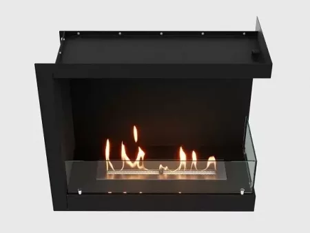 Встроенный биокамин Lux Fire Угловой 755 М