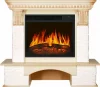 Каминокомплект Royal Flame Pierre Luxe сланец мелкий белый c очагом Vision 23 LED FX