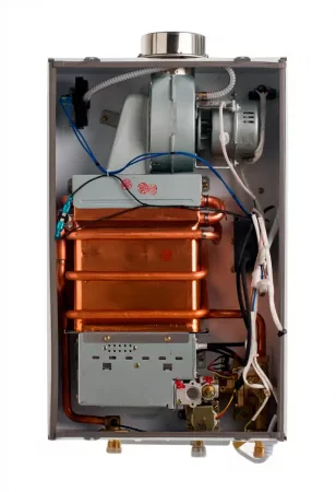 Водонагреватель проточный газовый SuperFlame SF0420 10L с трубой