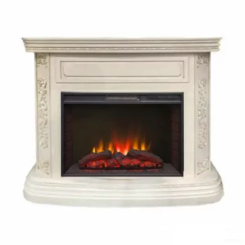 Каминокомплект RealFlame Bella 25/25,5 WT с очагом Sparta 25,5 LED