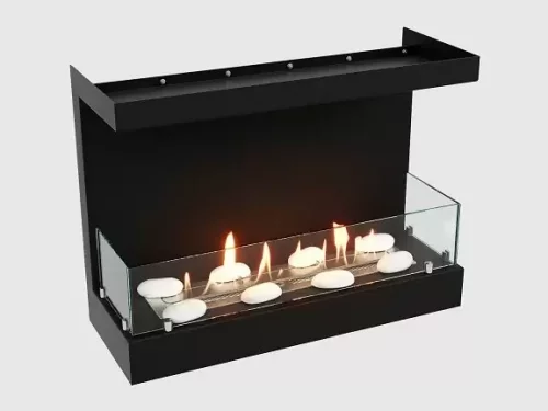 Встроенный биокамин Lux Fire Фронтальный 640 S ВБКФ-640S
