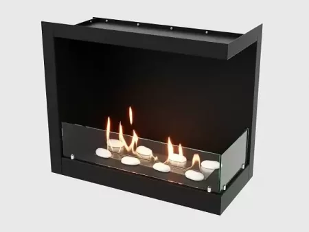Встроенный биокамин Lux Fire Угловой 755 М