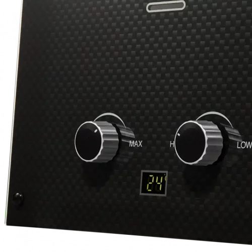 Газовый проточный водонагреватель Zanussi GWH 10 Fonte Glass Carbon