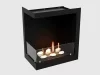 Встроенный биокамин Lux Fire Угловой 555 М