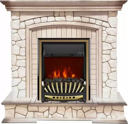 Каминокомплект Royal Flame Preston с очагом Aspen Brass