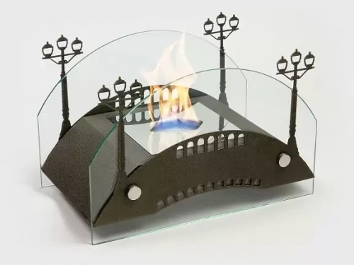 Настольный биокамин Lux Fire Пушкинский мост M