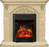 Каминокомплект Royal Flame Bern крупный сланец бежевый с очагом Majestic FX Black