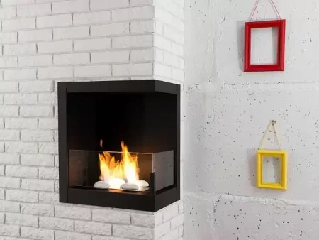 Встроенный биокамин Lux Fire Угловой 755 М