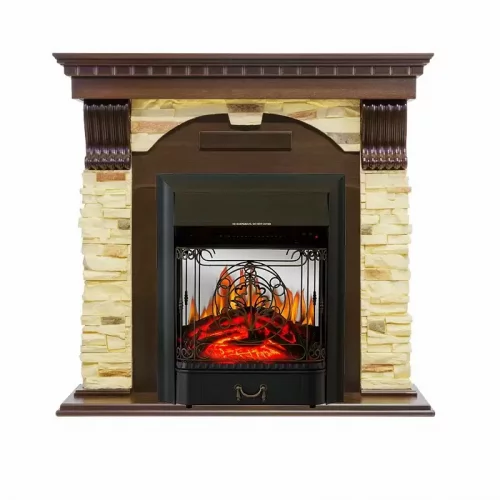 Каминокомплект Royal Flame Dublin с очагом Majestic FX M Black