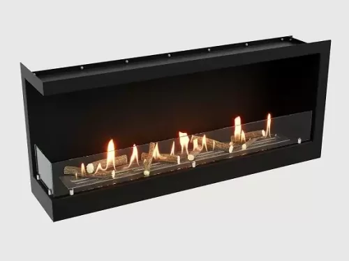 Встроенный биокамин Lux Fire Угловой 1090 S